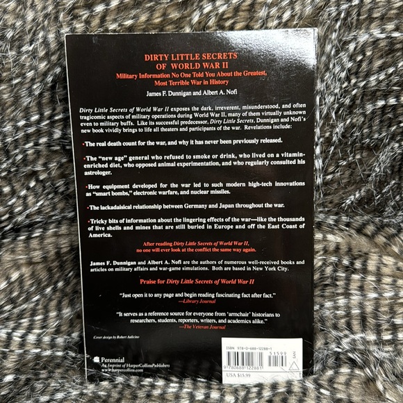 Dirty Little Secrets of World War II by James F Dunnigan Book - Picture 3 of 4